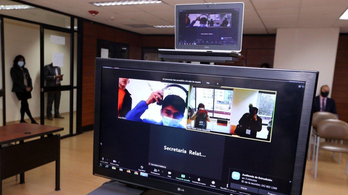 Caso. En la Corte Nacional de Justicia se realizó la audiencia para Brayan Rodríguez, supuesto miembros de Sinaloa.