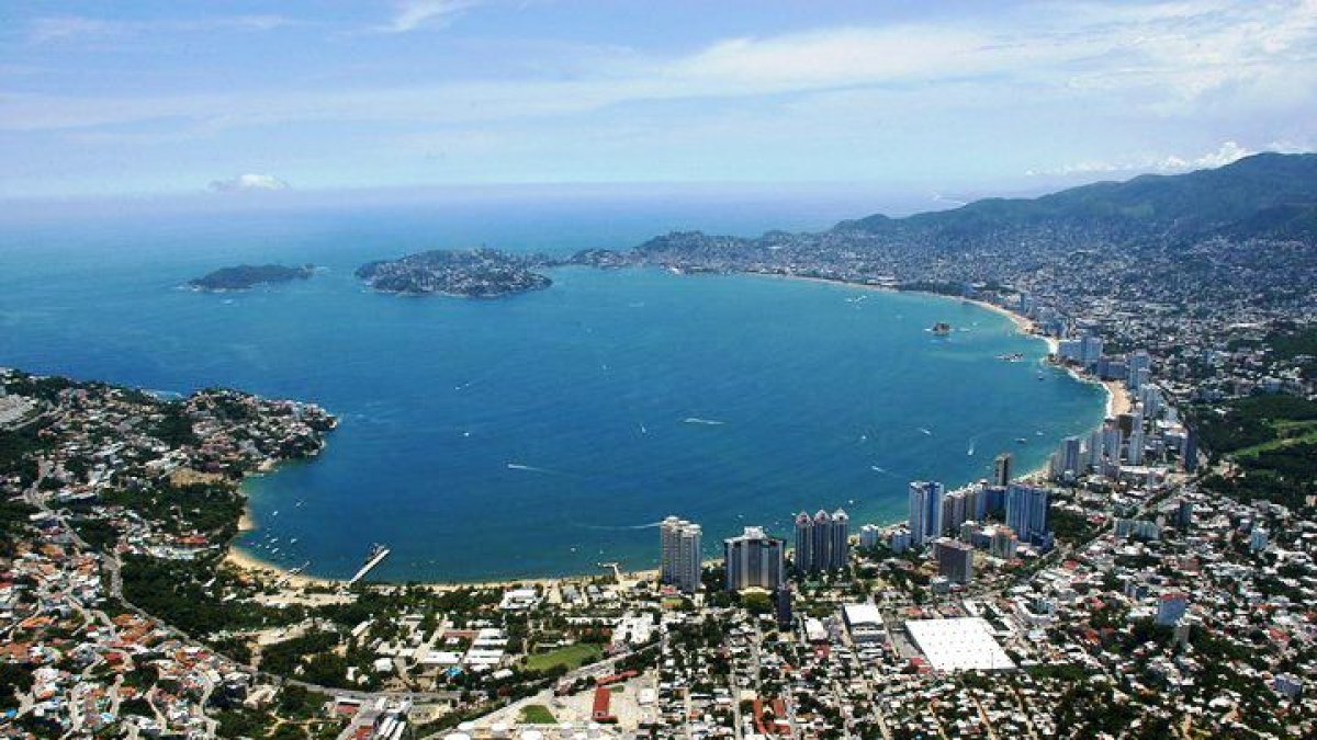 Paisaje. La bahía ubicada en la ciudad costera de Acapulco, México, cumple 500 años desde que fue descuberta.