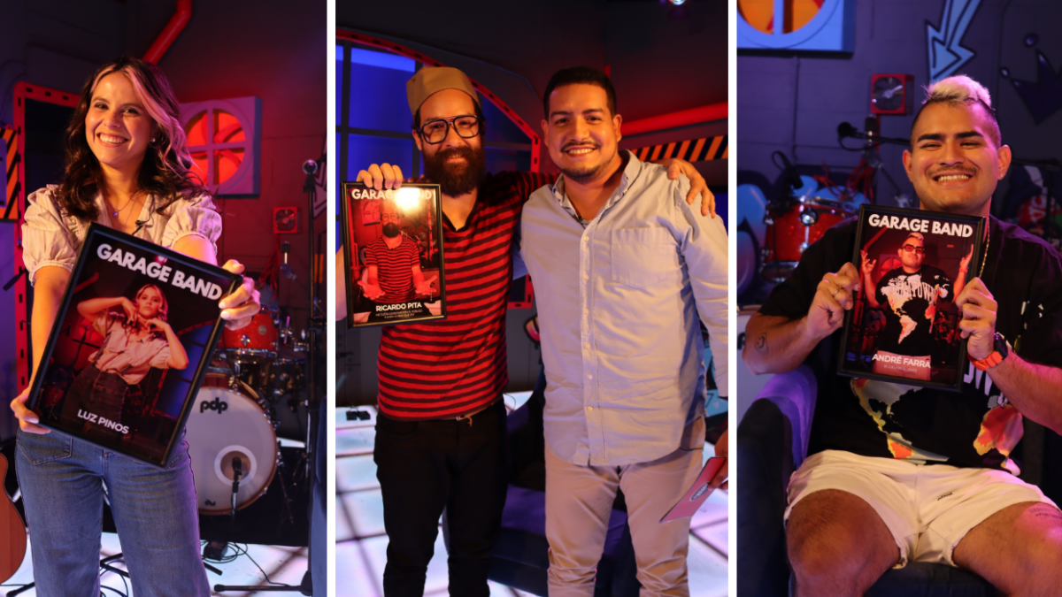 Invitados a Garage Band.