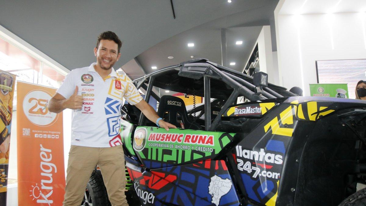 Sebastián Guayasamín, con su experiencia y un nuevo auto, dará pelea en el Dakar que inicia el 1 de enero de 2022.