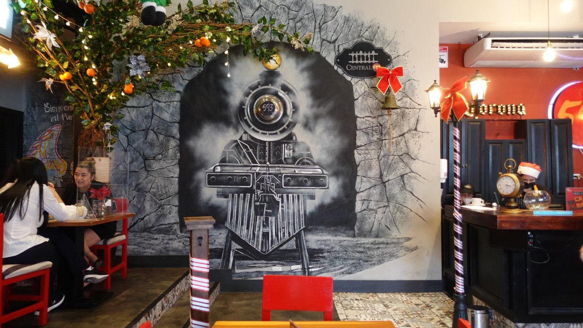 Central 593, restaurante con temática de leyendas ecuatorianas.