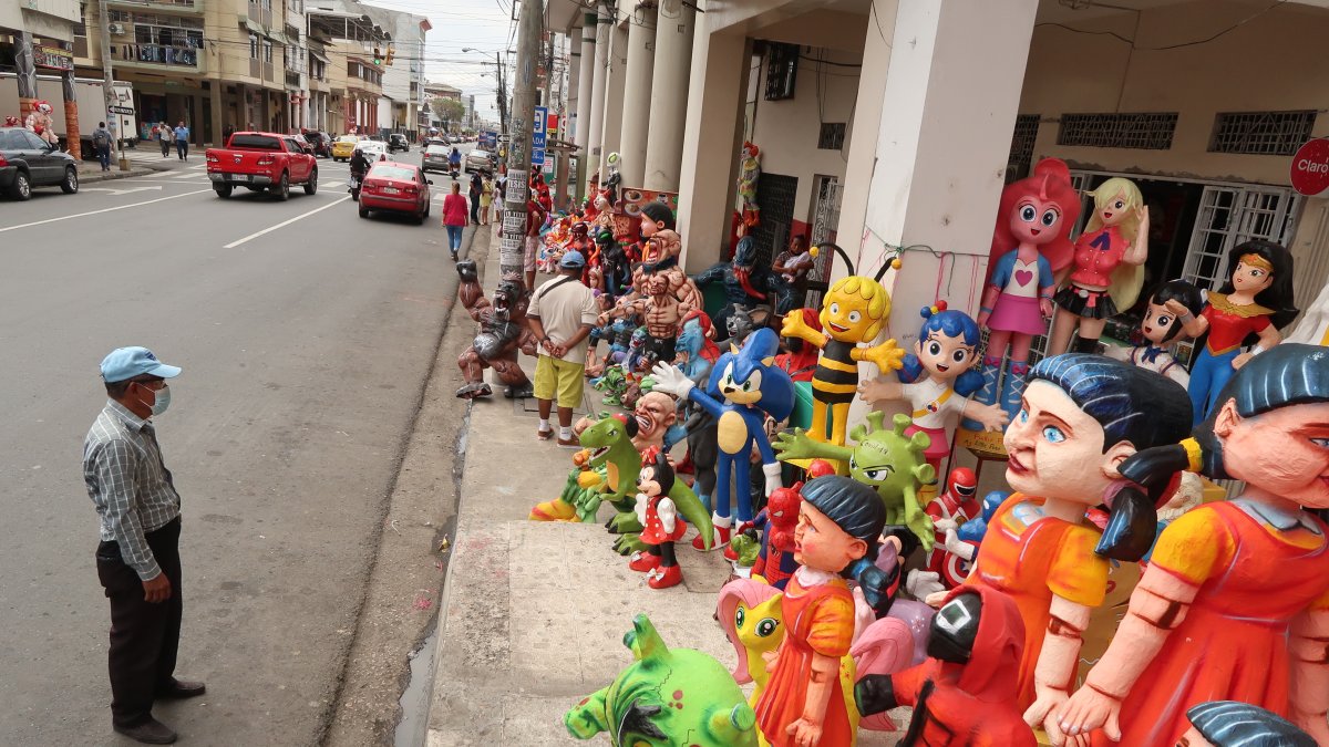 Escenario. Los monigoteros esperan que las visitas se incrementen durante estos días.