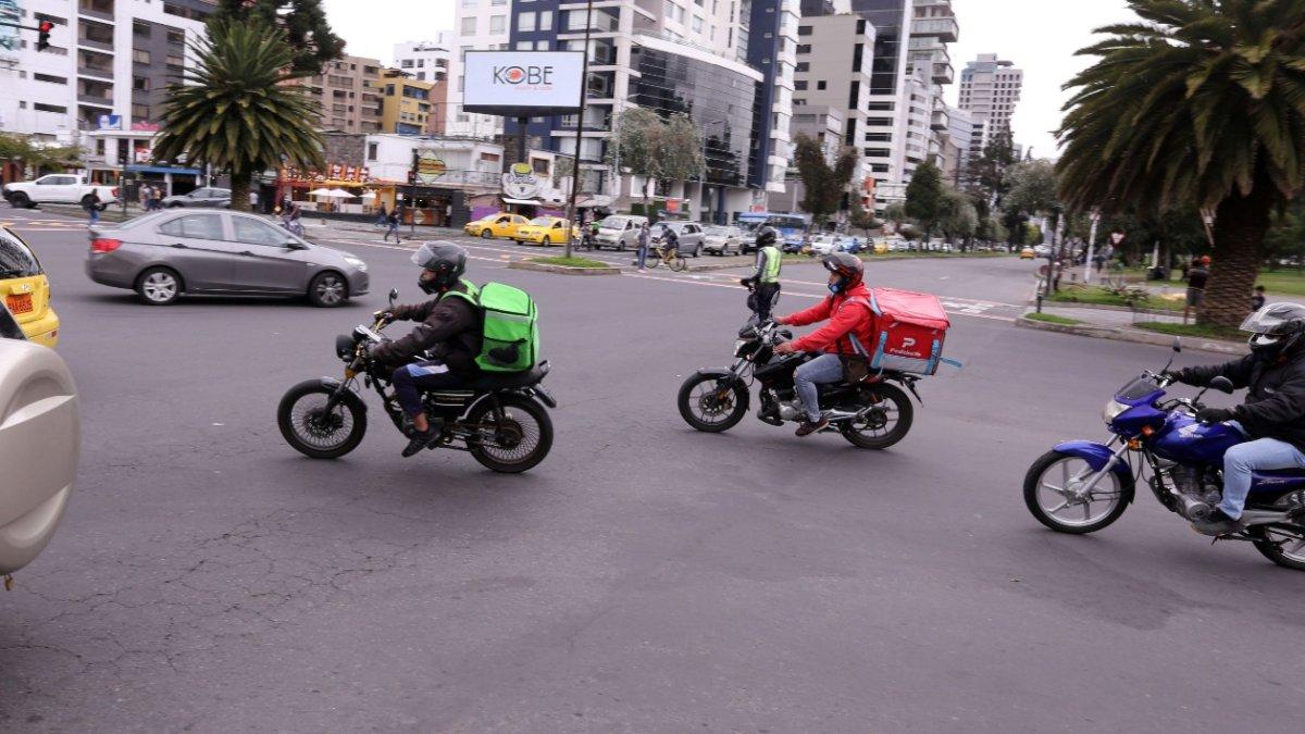 Los repartidores solo pueden transportar objectos cuyo tamaño no sea superior al de sus mochilas