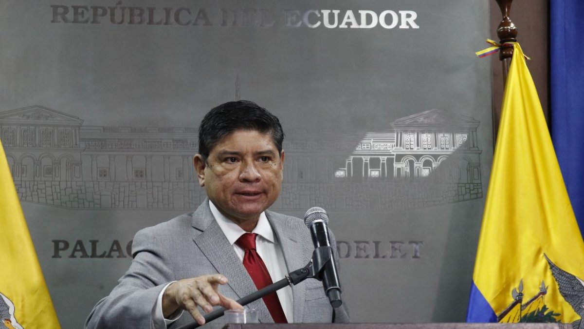 El vocero de la Presidencia, Carlos Jijón, hizo este 22 de diciembre de 2021 una evaluación de los primeros siete meses de gestión del Gobierno.