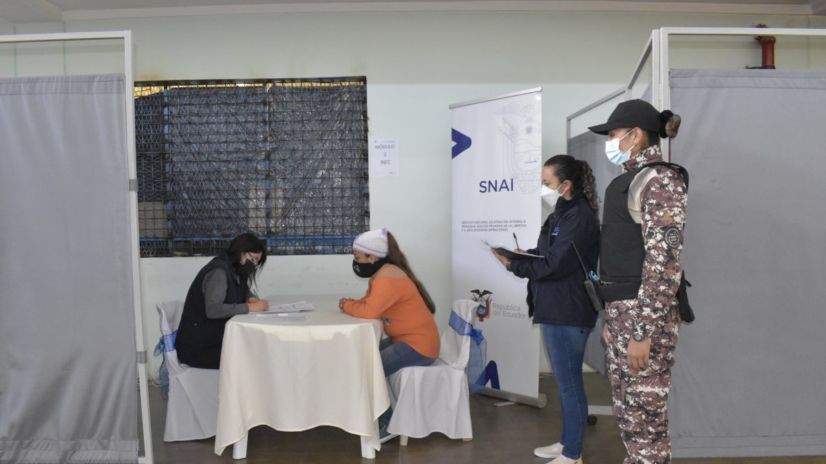 En la cárcel de Cotopaxi se desarrollaron entrevistas que duraron aproximadamente 45 minutos.