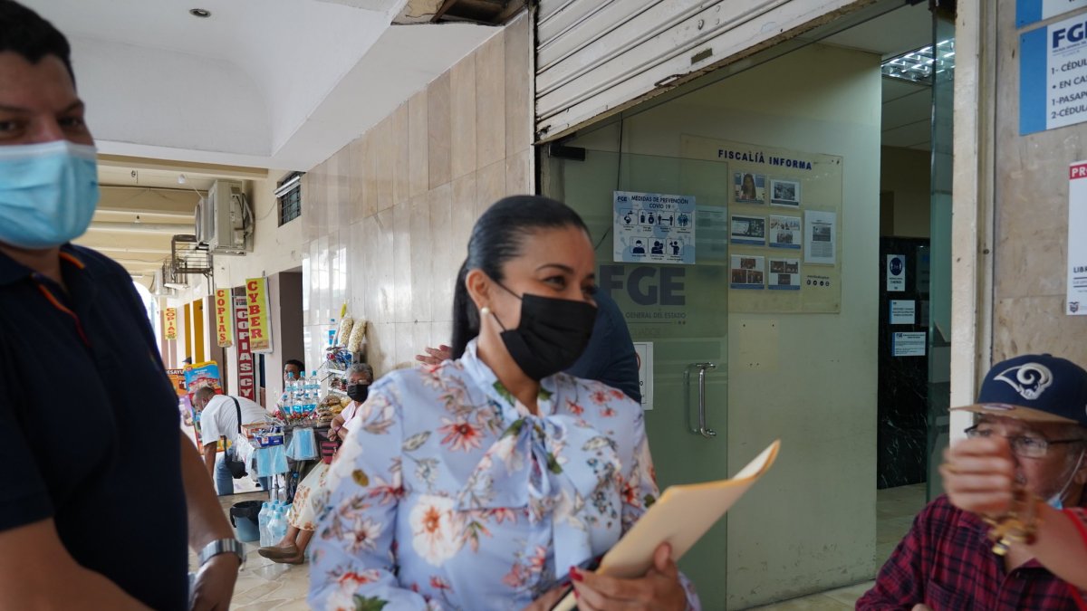 Versión. La legisladora compareció ante la fiscal provincial a las 10:00.