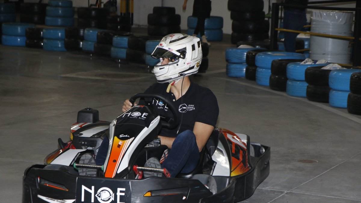 Juan Manuel Correa, piloto ecuatoriano, que tiene como meta llegar a la Fórmula Uno.