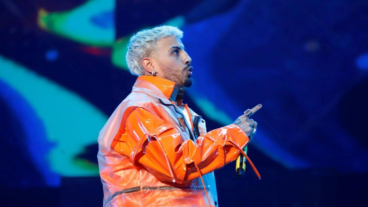 Imagen de archivo del artista urbano puertorriqueño Rauw Alejandro.