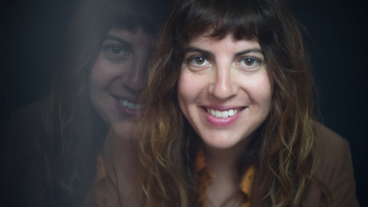 Laura Fernández, autora de la obra La Señora Potter no es exactamente Santa Claus.