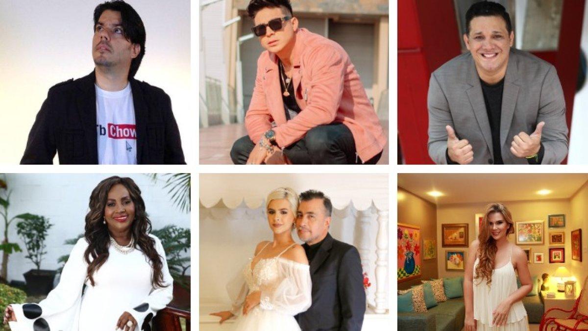 Andrés Pellacini, Don Day, Carlos José Matamoros, La Bombón, Ariana Mejía y Carolina Jaume.