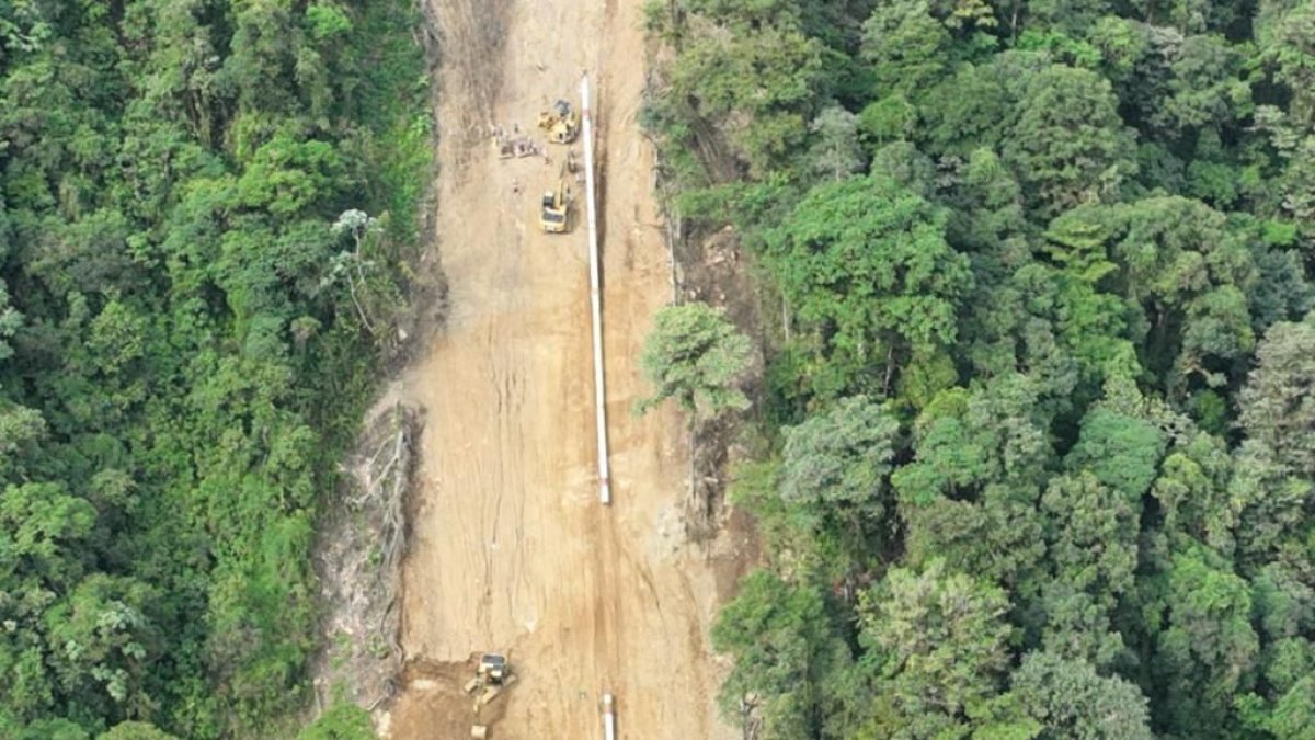 La empresa terminó las obras en el OCP antes de lo previsto.