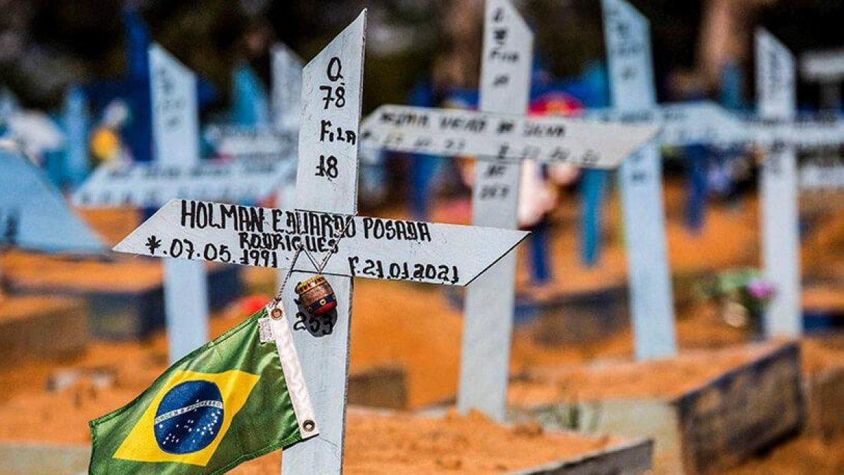 Brasil llega ya a las casi 619.000 muertes por coronavirus. Es el país más castigado por la pandemia.