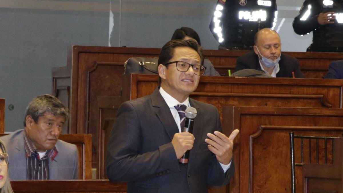 Legislativo. Carrión fue censurado y destituido por la Asamblea Nacional, en septiembre
