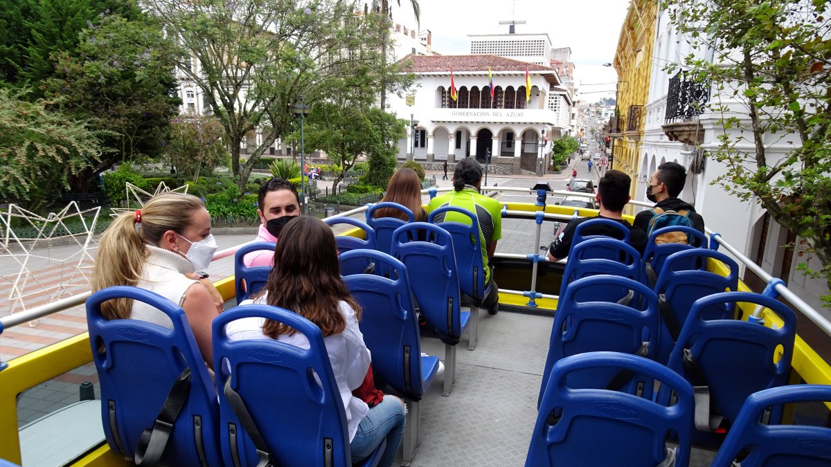 Actividad. Los ‘city tour’ fueron una de las opciones preferidas de los turistas.