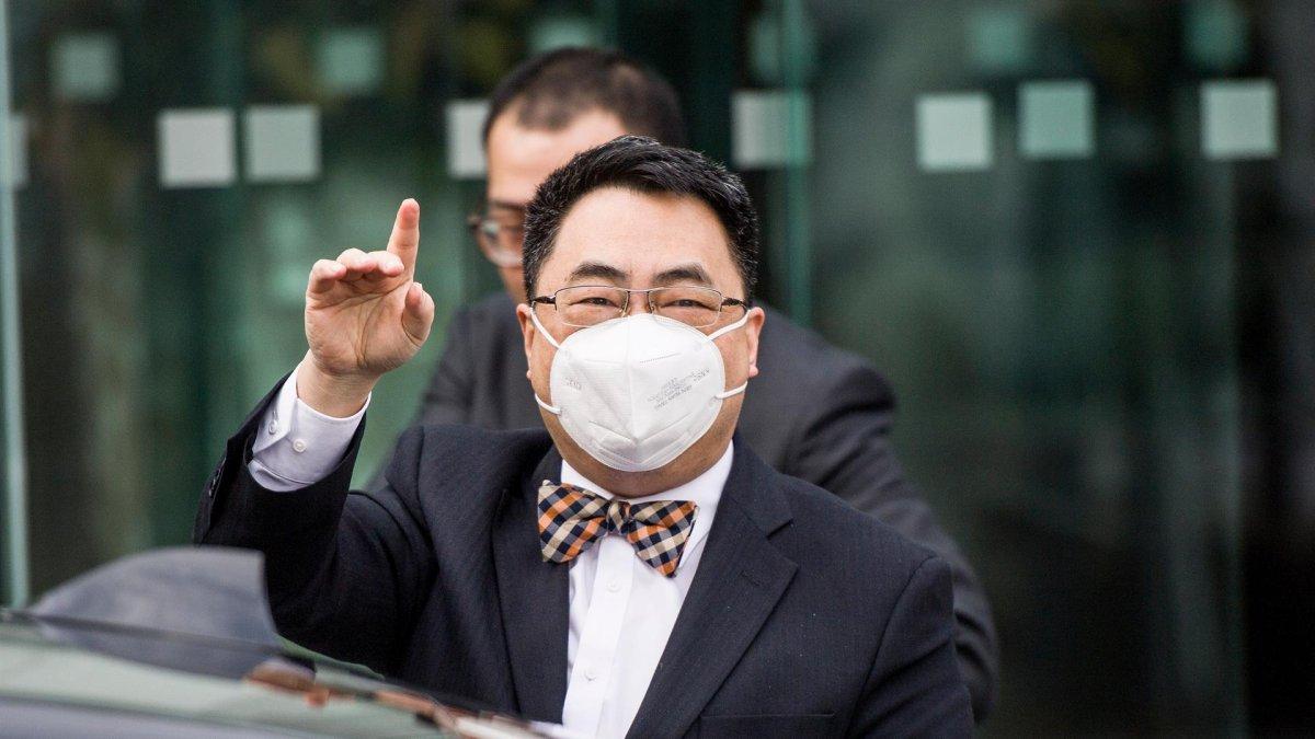 Imagen de archivo del representante chino en las negociaciones nucleares de Viena, Qun Wang.