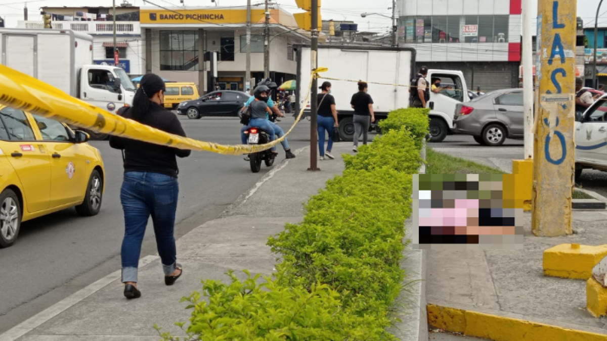 El fallecido fue identificado como Alexander Parra Loor, de 22 años.