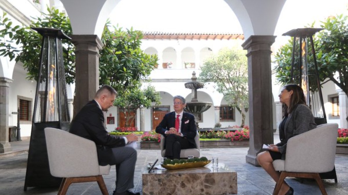 Esta es la primera entrevista que el primer mandatario otorga en 2022.