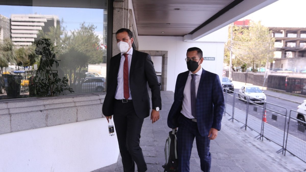 Patrocinio. El abogado Marcelo Icaza patrocina a la pareja del exministro de Salud Mauro Falconí, la posible víctima.