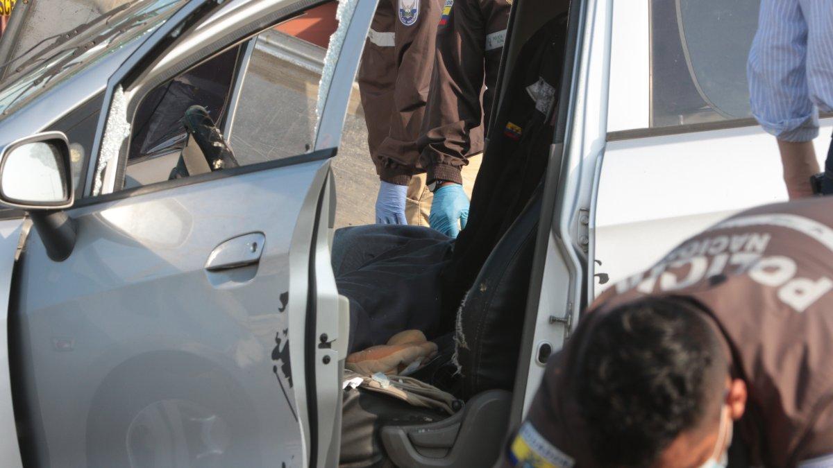 Édison Raúl Escobar Sevilla iba en su auto cuando le dispararon