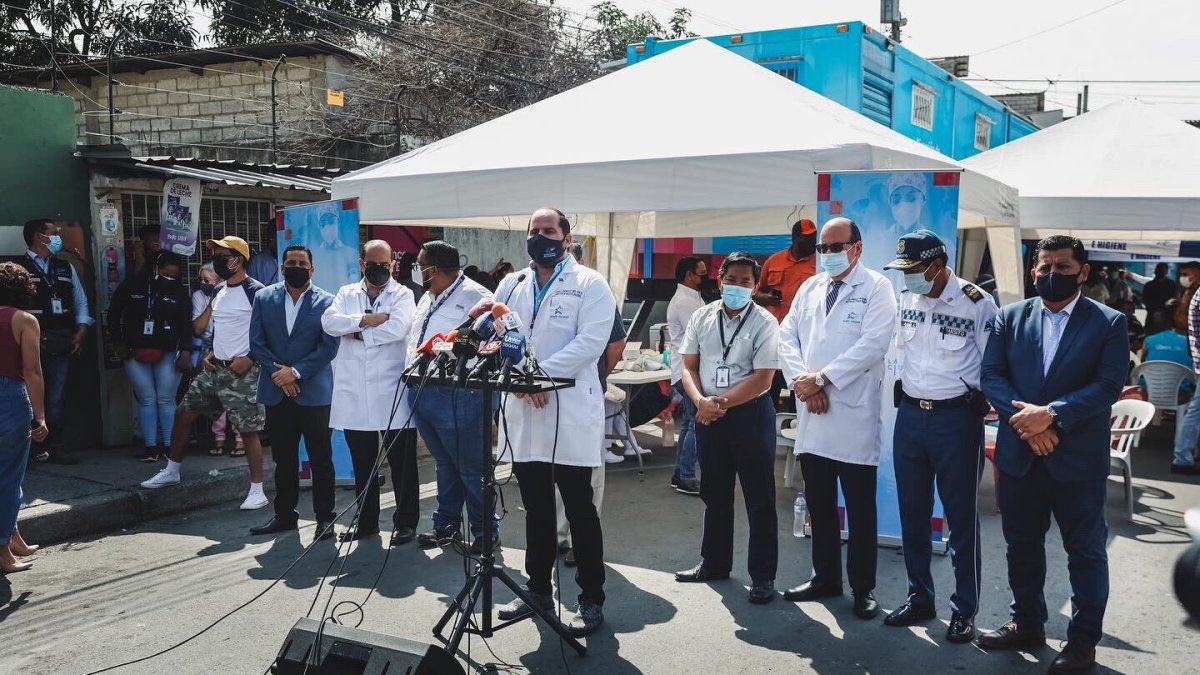 Anuncio. El 3 de enero de 2022, la Mesa Técnica de Salud del Cabildo anunció las cifras de contagios en la ciudad.