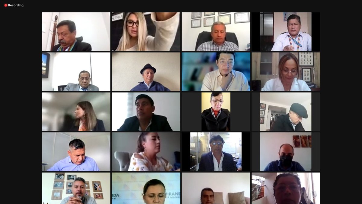 Asamblea. La iniciativa fue debatida por 23 legisladores la tarde del 6 de enero en sesión telemática.