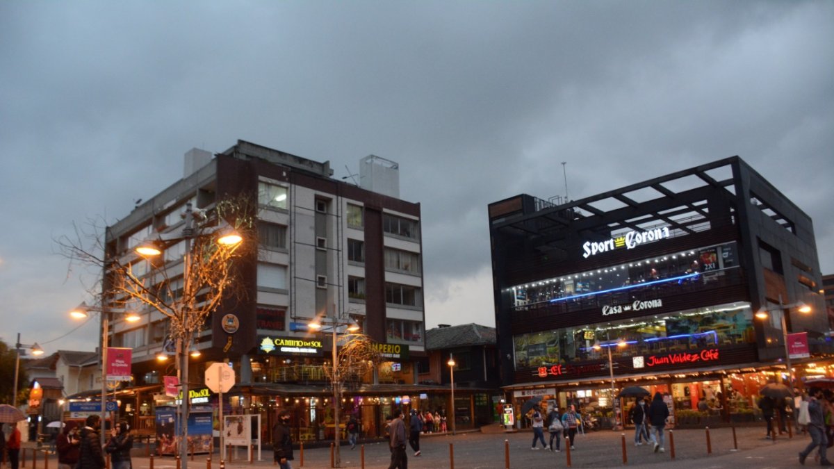 Plaza. La afluencia de personas en el sector ha caído y no ha logrado recuperarse.