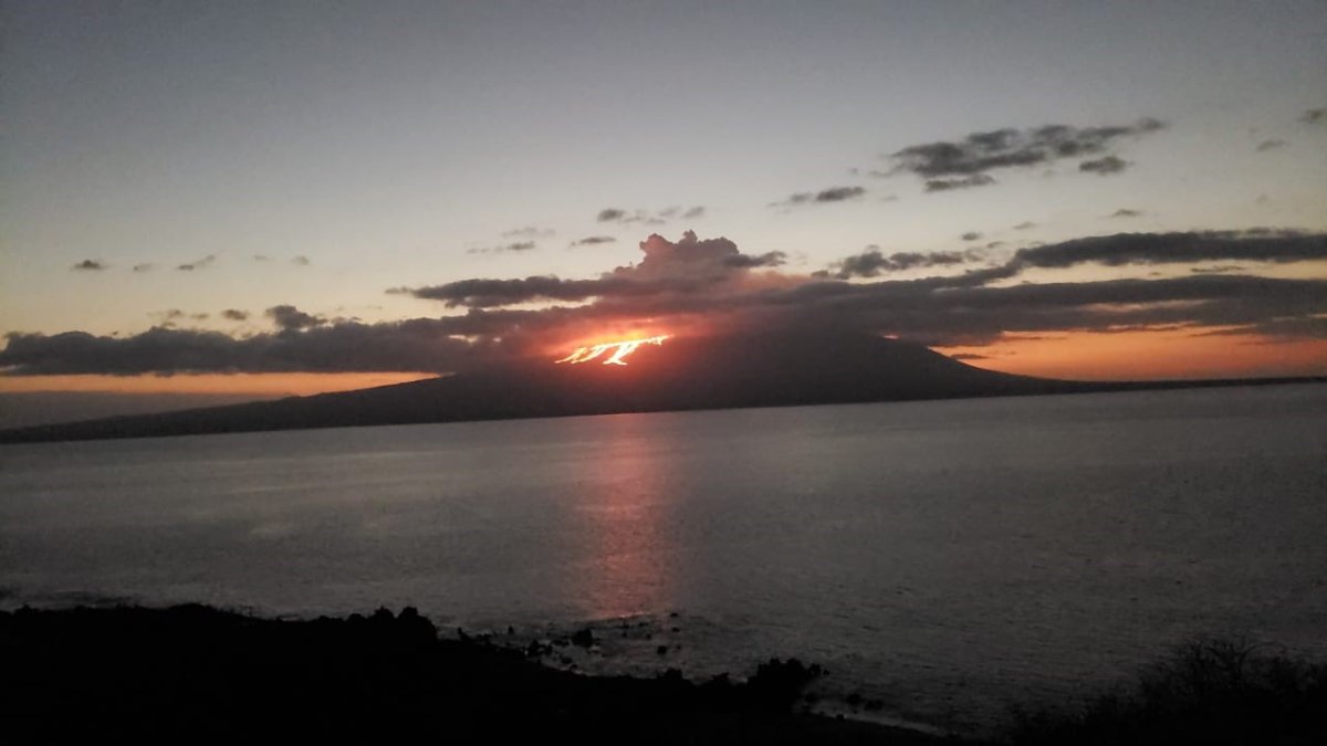 Actividad. Desde el 2017 hasta el 2020, el volcán erupcionó tres veces.