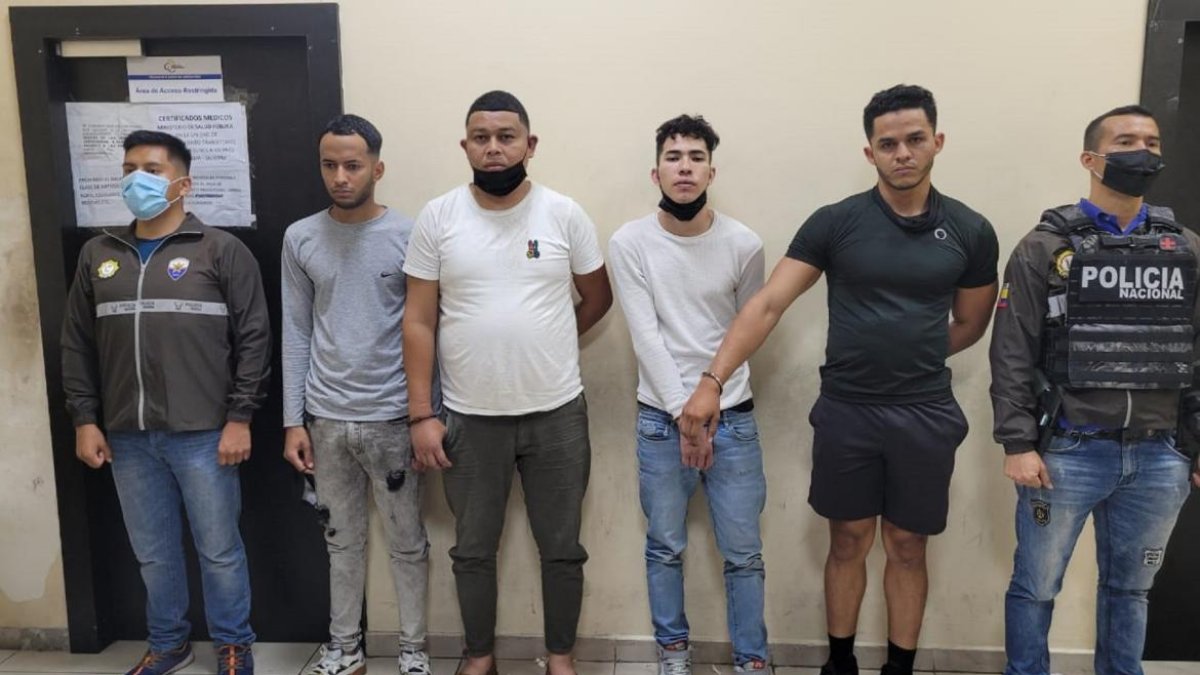 Los sospechosos, de nacionalidad venezolana, fueron llevados a una Unidad Judicial de Flagrancia