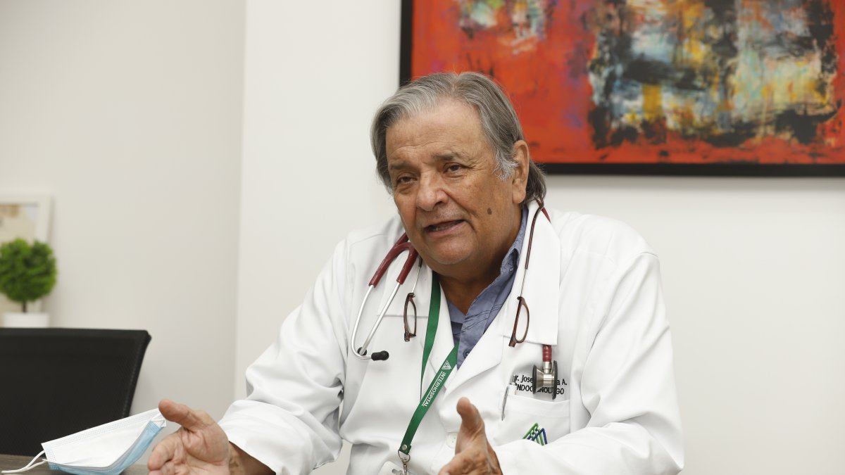 El doctor José Guevara, presidente ejecutivo del Interhospital y de Interlab.