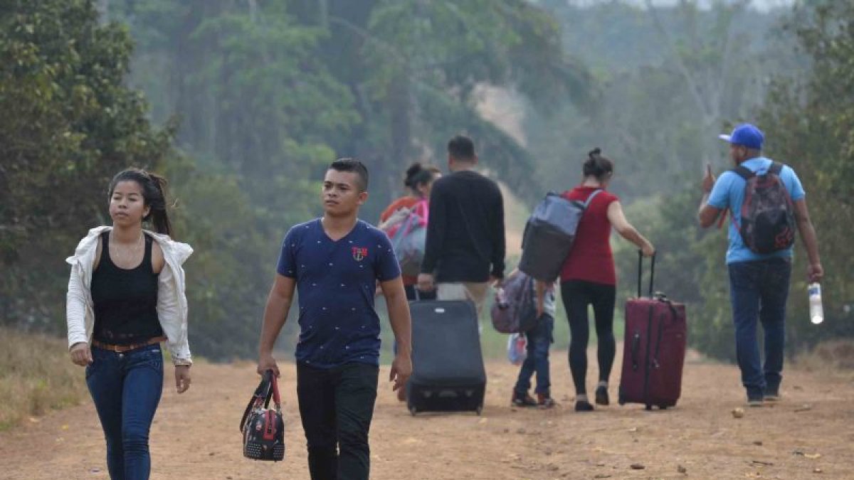 Entre 2018 y 2020 han salido 108.000 nicaragüenses de su país.