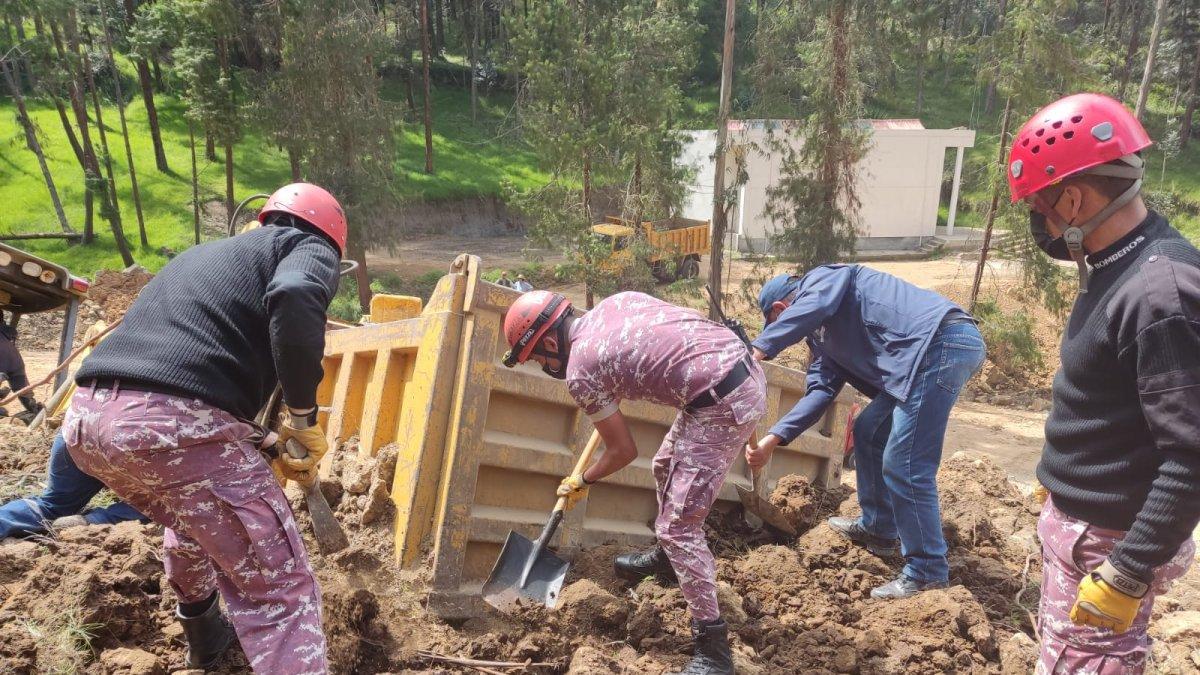 Varias horas se demoró el personal de auxilio para rescatar a la víctima.