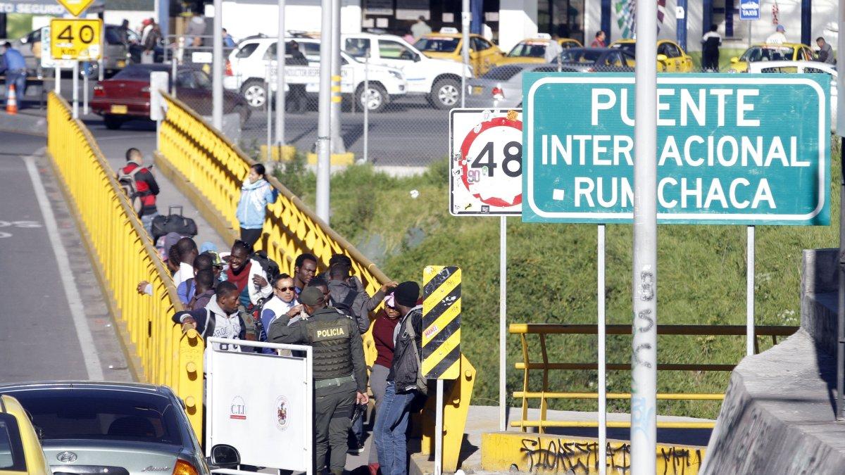 El Puente Internacional Rumichaca es uno de los principales pasos fronterizos que tiene el país.
