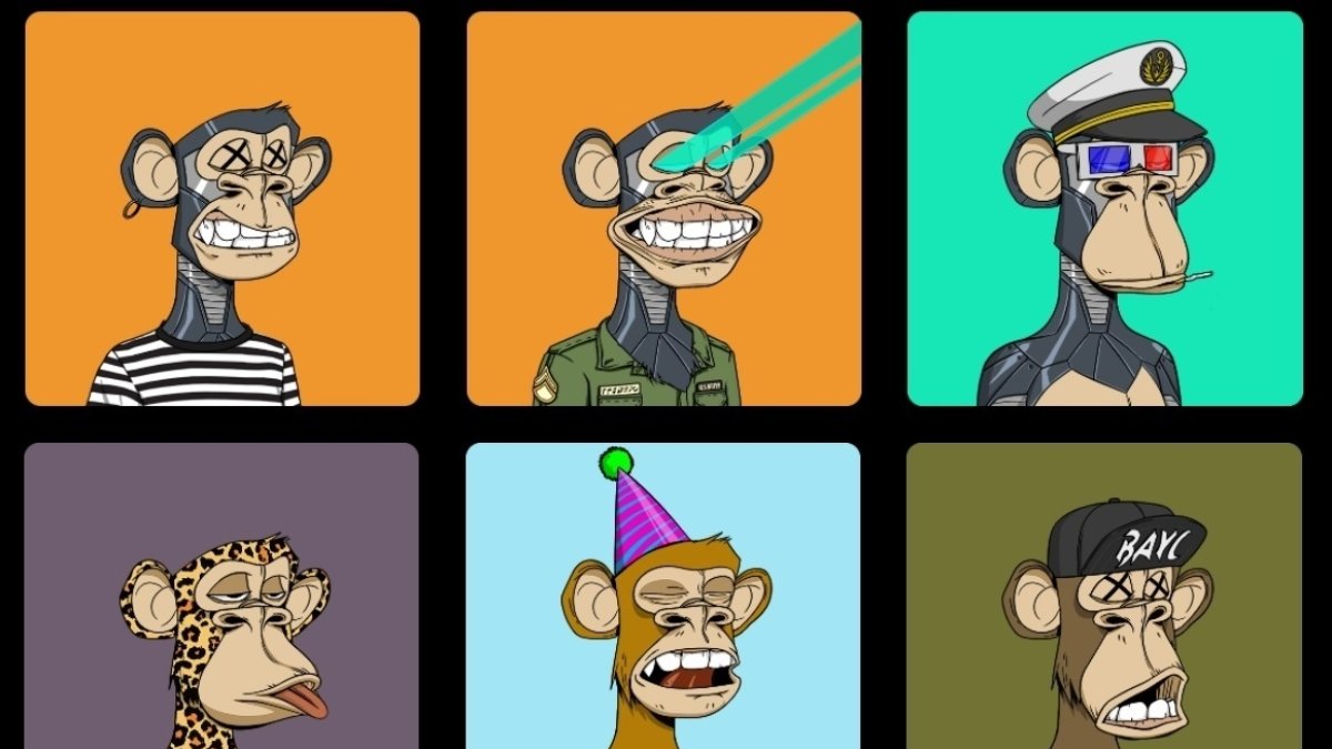 Los NFT de Bored Ape Yacht Club.