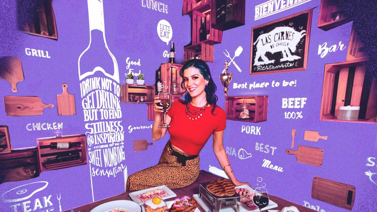 Rodeada de implementos de cocina, Anita Belén ha cumplido sus sueños de emprender.