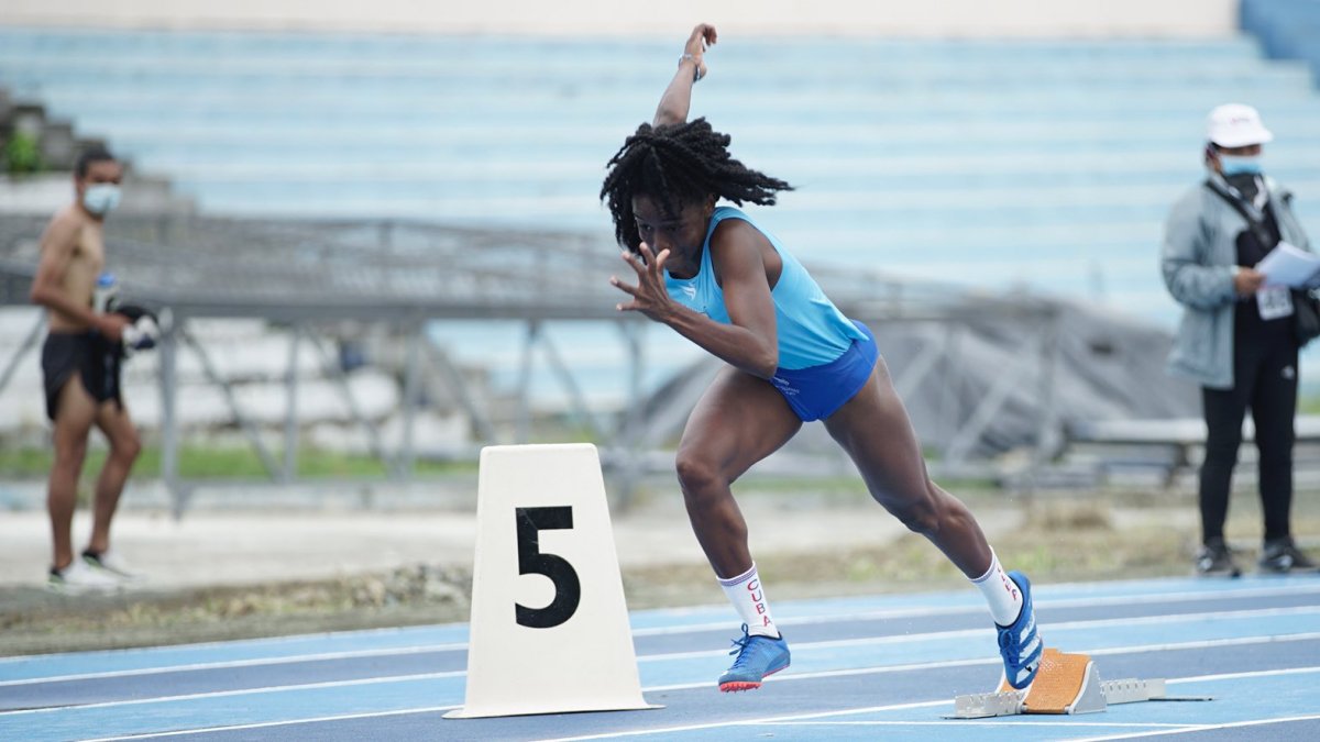 Nicole Caicedo, velocista, ha logrado éxitos dentro y fuera del país.
