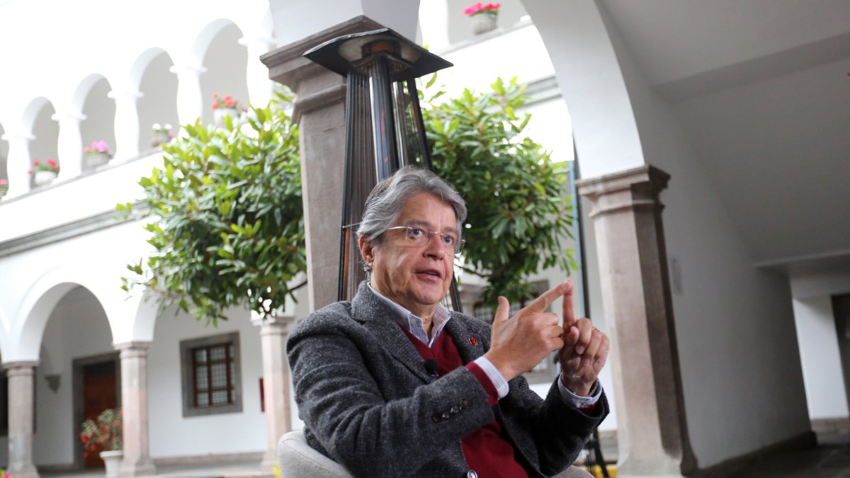 El presidente de la República, Guillermo Lasso, mantuvo una entrevista con Expreso.