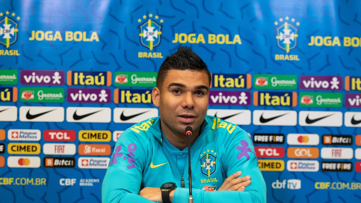 Casemiro dio una conferencia de prensa virtual antes de la práctica de este martes 25 de enero en Quito