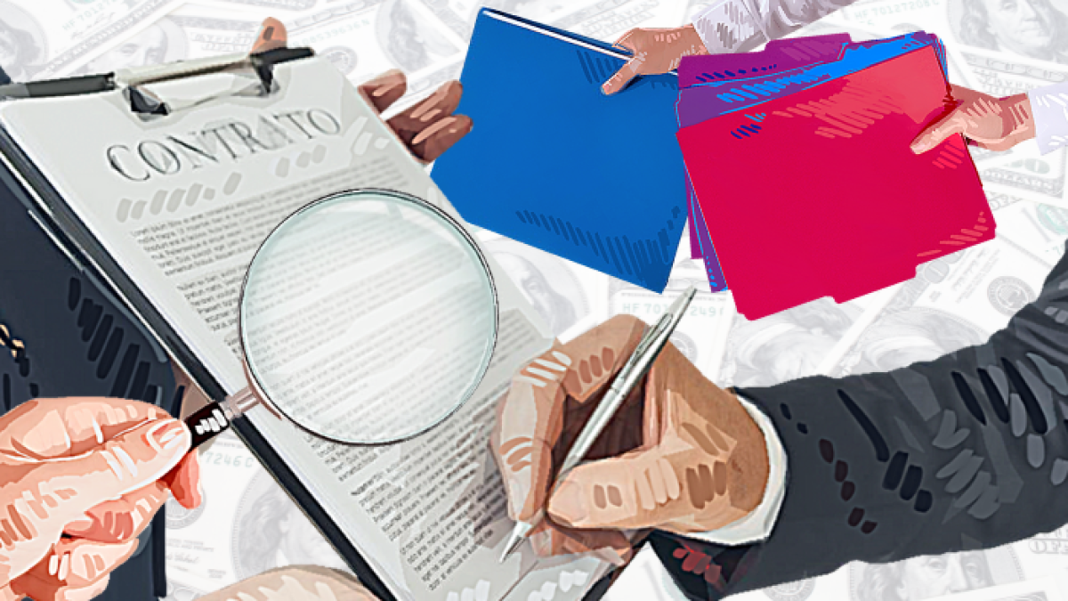 Ilustración compras públicas.