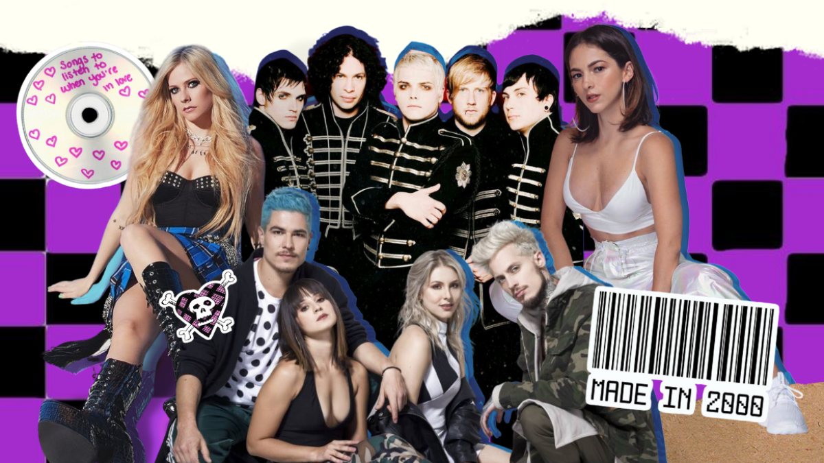 Artistas del 2000: Avril Lavigne, My Chemical Romance, Kudai y Paty Cantú.