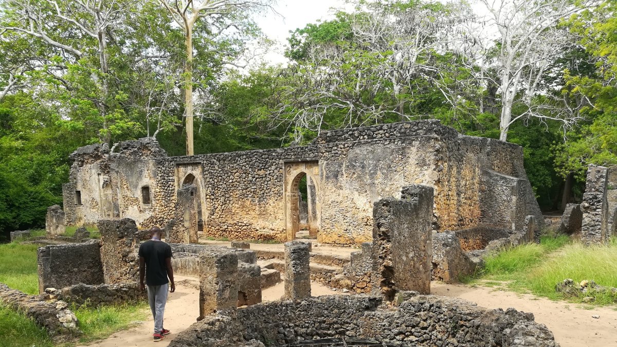 Oculto en la espesura de un bosque tropical de África del Este subyace un misterio: las ruinas de la ciudad perdida de Gede,  . EFE/ Pedro Alonso