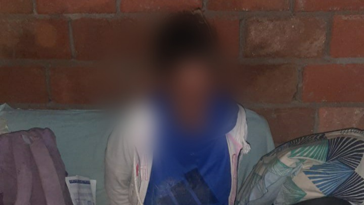 Foto de uno de los capturados.