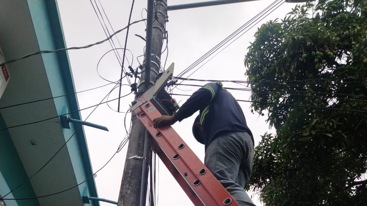 3 lugares se benefician con nueva iluminacion