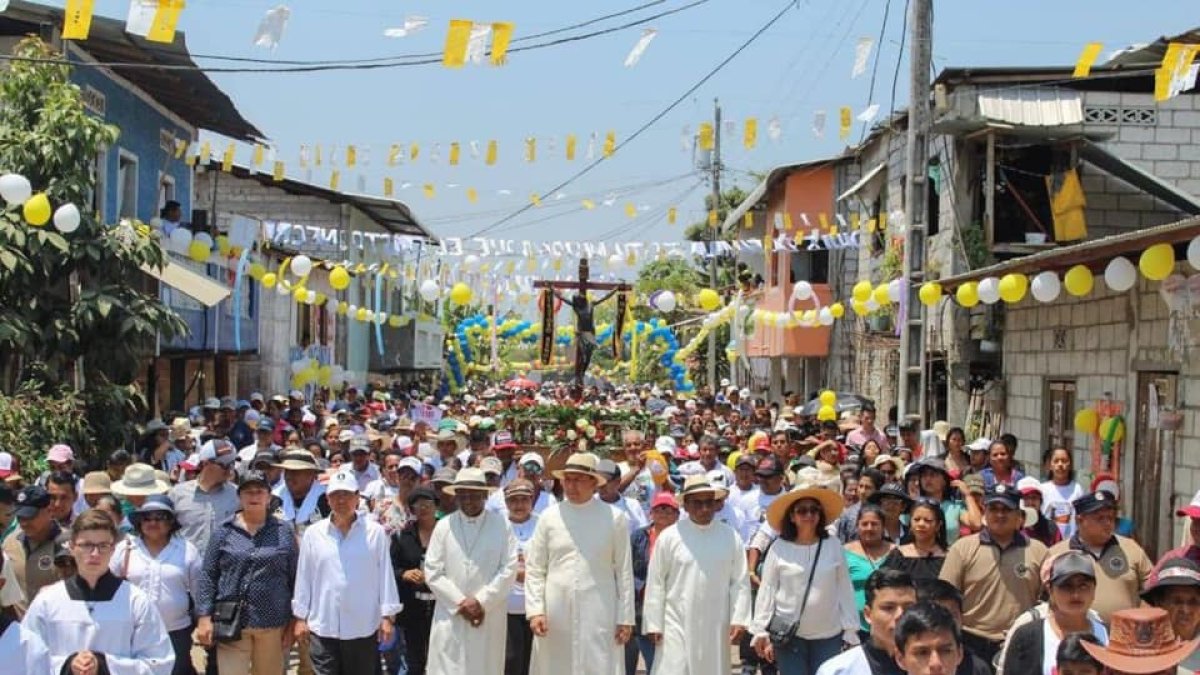 Territorio. El Santuario del Señor de los Milagros, en Daule, convoca a miles de fieles.