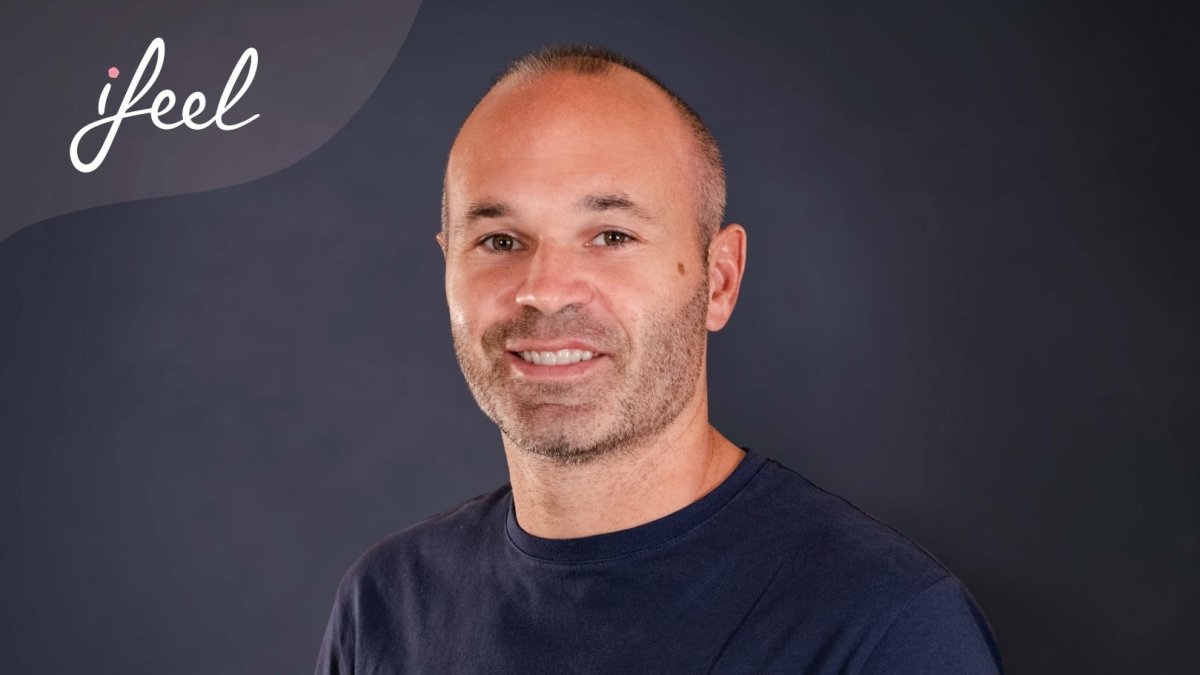El futbolista Andrés Iniesta se suma a 'ifeel' para promover la salud mental en el puesto laboral