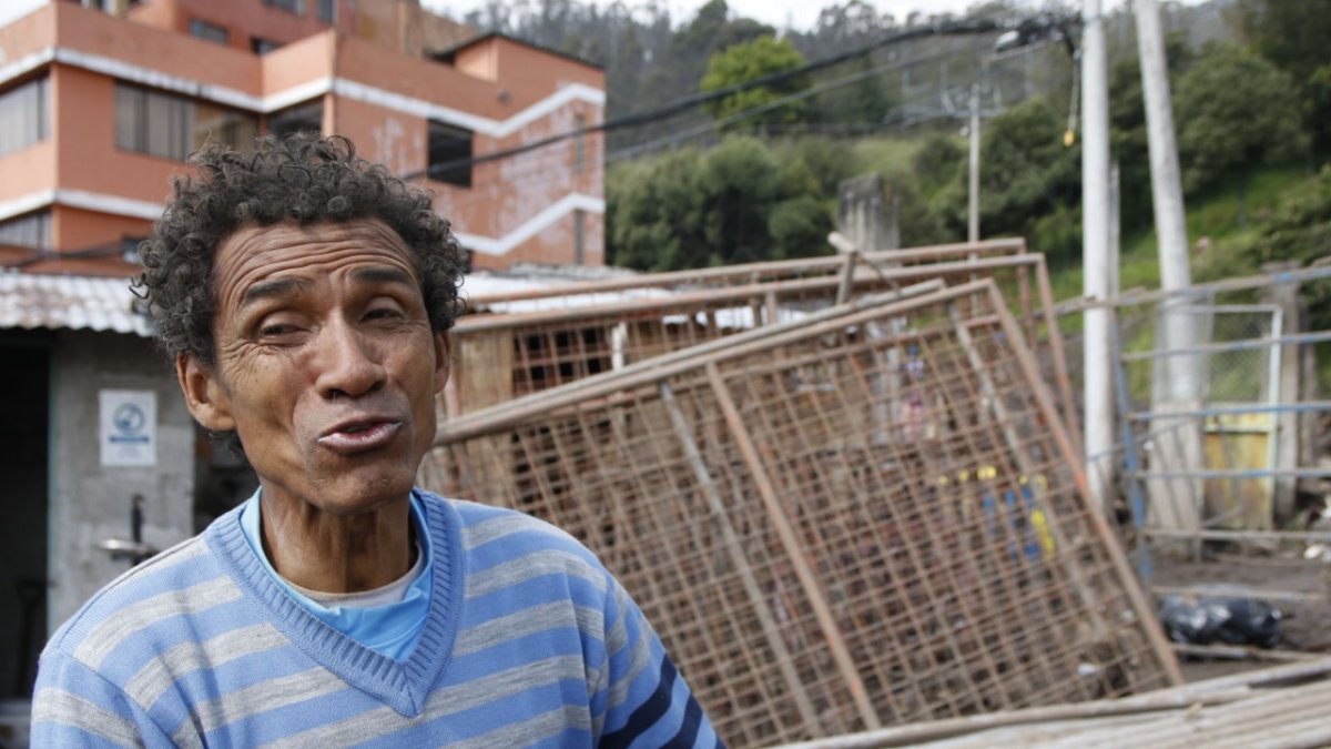 Relato. Freddy Barrios no deja de sentir desesperación al contar cómo evadió a la muerte.