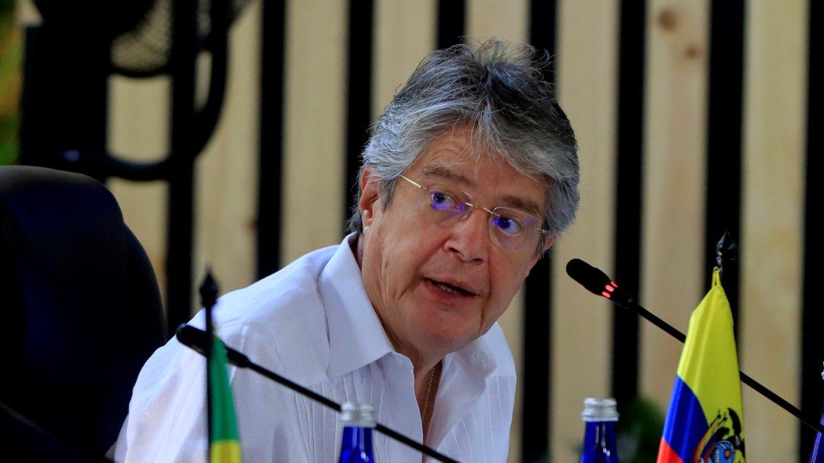 El presidente de Ecuador, Guillermo Lasso