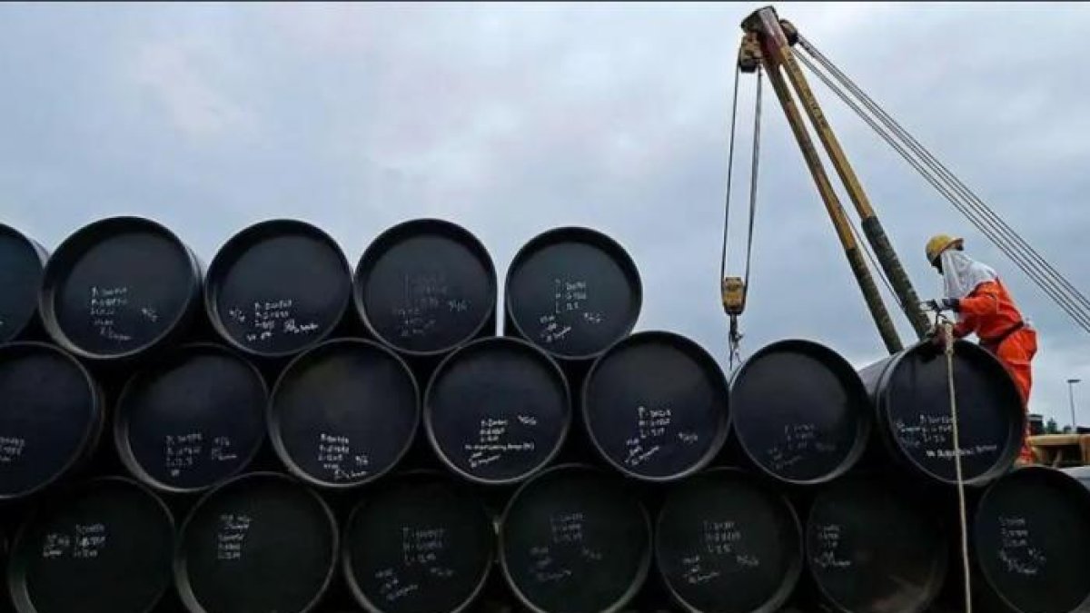 Imágen referencial. Barriles de petróleo.