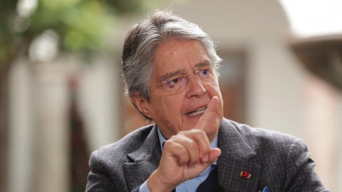 El presidente Lasso retomó su espacio de entrevistas luego de visitar China, la semana pasada. Cortesía