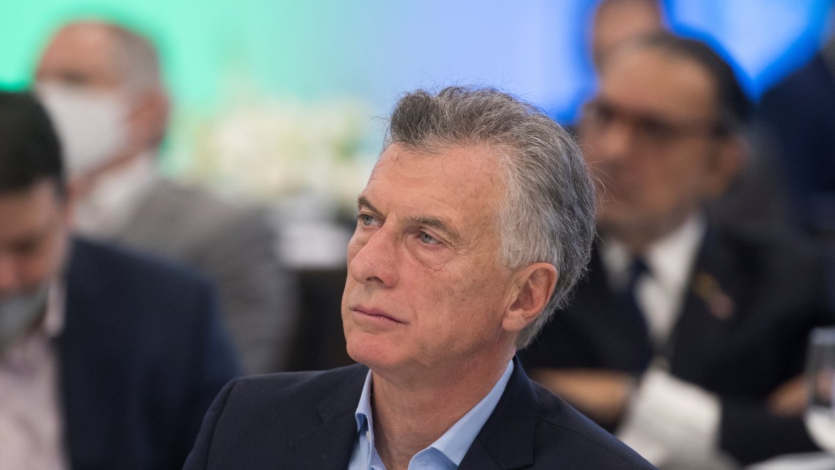 El expresidente de Argentina, Mauricio Macri, en una fotografía de archivo.