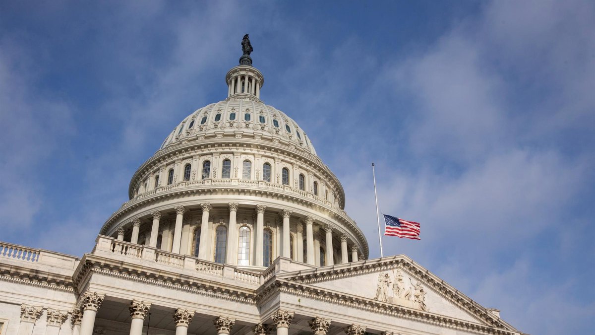 Una vista general del edificio del Capitolio de EE.UU., en una fotografía de archivo.